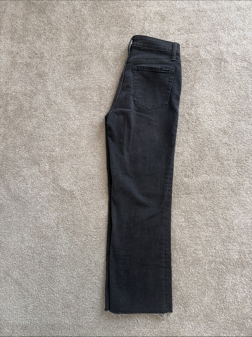 Joe's Jeans Women's High-rise Crop Boot Cut Jeans in Black